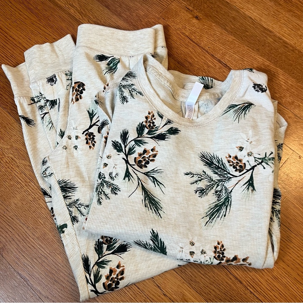 Floral Print Pajama Set